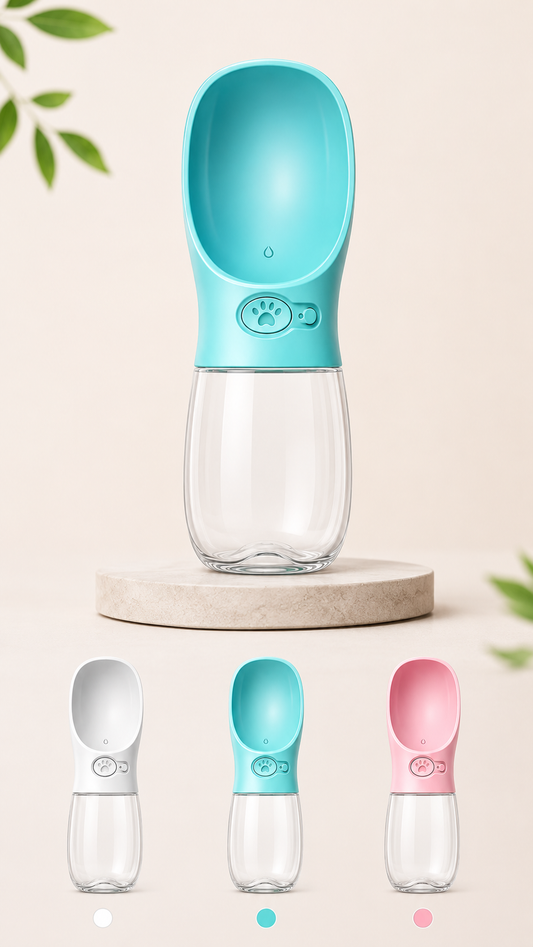Dispenser Portátil de Agua y Comida para Mascotas 🐾