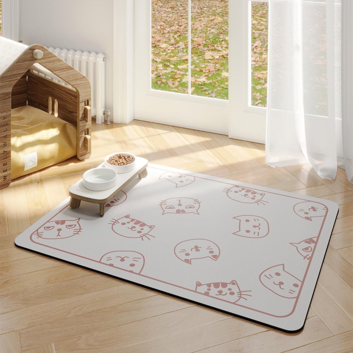 Alfombra para Mascotas Absorbente de Diatomita